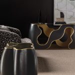 Melange Even and Flow Console Table