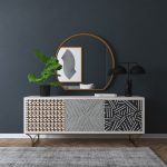 Commerce & Market Jaiden Three Door Credenza