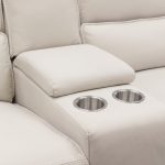 Miles Zero Gravity Console Loveseat with Power Recline & Power Headrest
