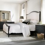 Ciao Bella Queen Upholstered Bed- Black