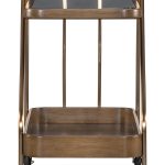 Commerce and Market Walnut Wine and Bar Cart