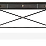 Retreat Pole Rattan Writing Desk