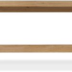 Driftwood Rectangle Dining Table with Two 20-inch Leaves