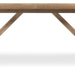Vineyard Row Rectangle Dining Table with Two 20-inch Leaves