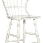 Ciao Bella Spindle Back Counter Stool-White