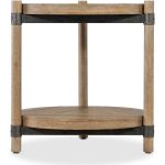 Vineyard Row Round End Table