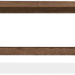 Driftwood Rectangle Dining Table with Two 20-inch Leaves