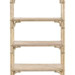Retreat Pole Rattan Bookcase