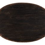 Americana One-Drawer Oval Nightstand