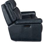 Montel Lay Flat Power Sofa with Power Headrest & Lumbar