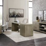 Linville Falls 72" Credenza with Lateral File and Open Desk Cabinet