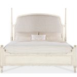 Americana King Upholstered Poster Bed