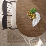 Americana Upholstered Seat Arm Chair