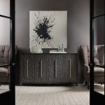 Melange Midnight Credenza