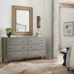 Ciao Bella Six-Drawer Dresser- Speckled Gray