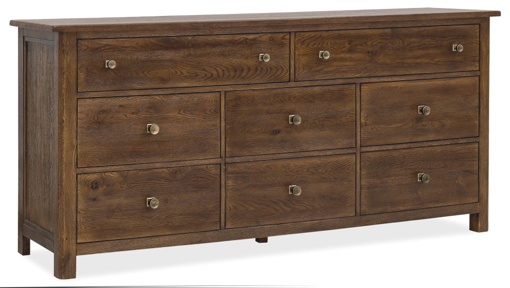 Driftwood Eight-Drawer Dresser