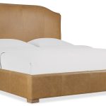 Driftwood King Upholstered Bed