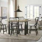 Ciao Bella Spindle Back Counter Stool-Black