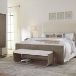 Modern Mood Cal King Upholstered Panel Bed