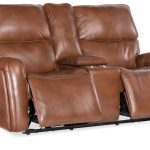Crosby Zero Gravity Power Console Loveseat with Power Headrest and Lumbar