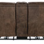 Wheeler Console Loveseat with Power Recline & Power Headrest