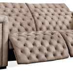 Savion 2 over 2 Sofa with Power Recline & Power Headrest