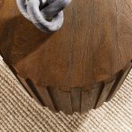 Commerce and Market Gears Round End Table