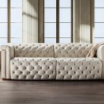 Savion Deux Sofa with Power Recliners and Power Headrests