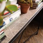 Commerce & Market Metal-Wood Console Table