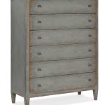 Ciao Bella Six-Drawer Chest- Speckled Gray