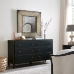 Ciao Bella Six-Drawer Dresser- Black