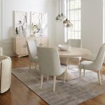 Nouveau Chic Round Pedestal Dining Table