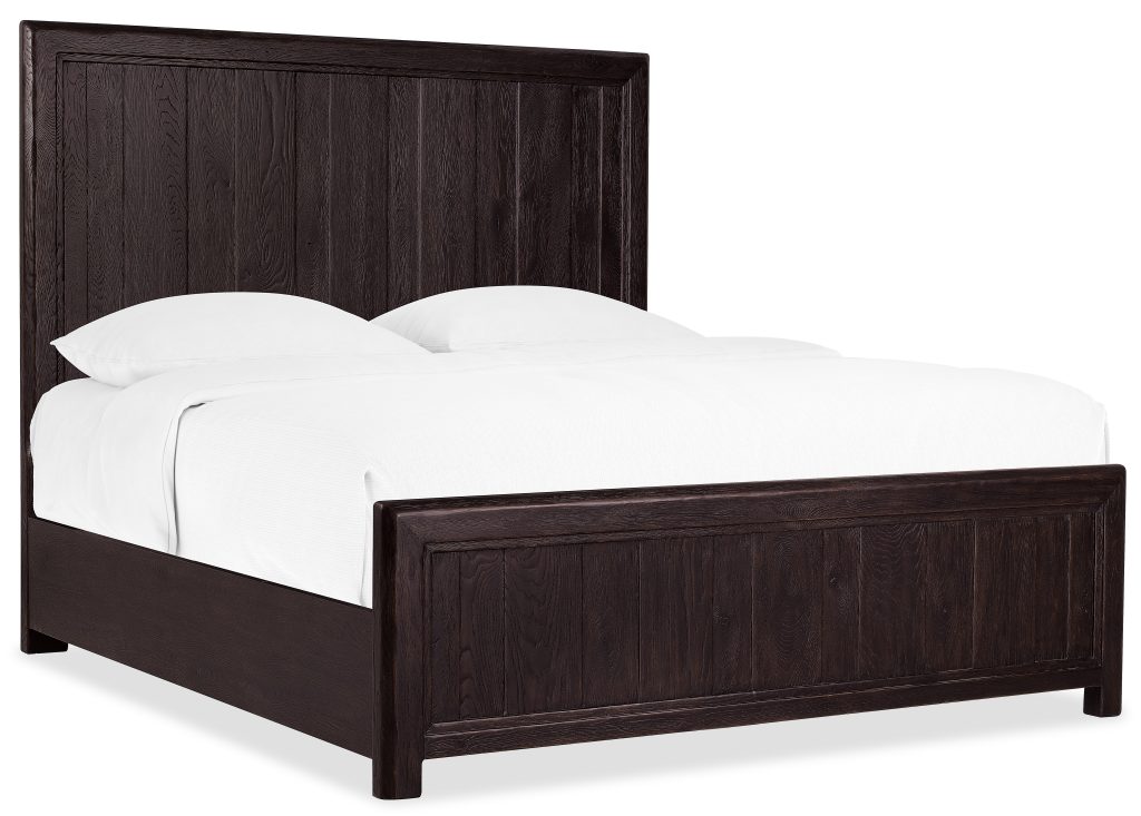 Driftwood California King Panel Bed