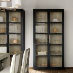 Linville Falls Shou Sugi Ban Curio Cabinet