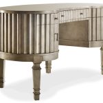 Melange Fluted Kidney Desk