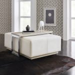 Melange Bridged Cocktail Table