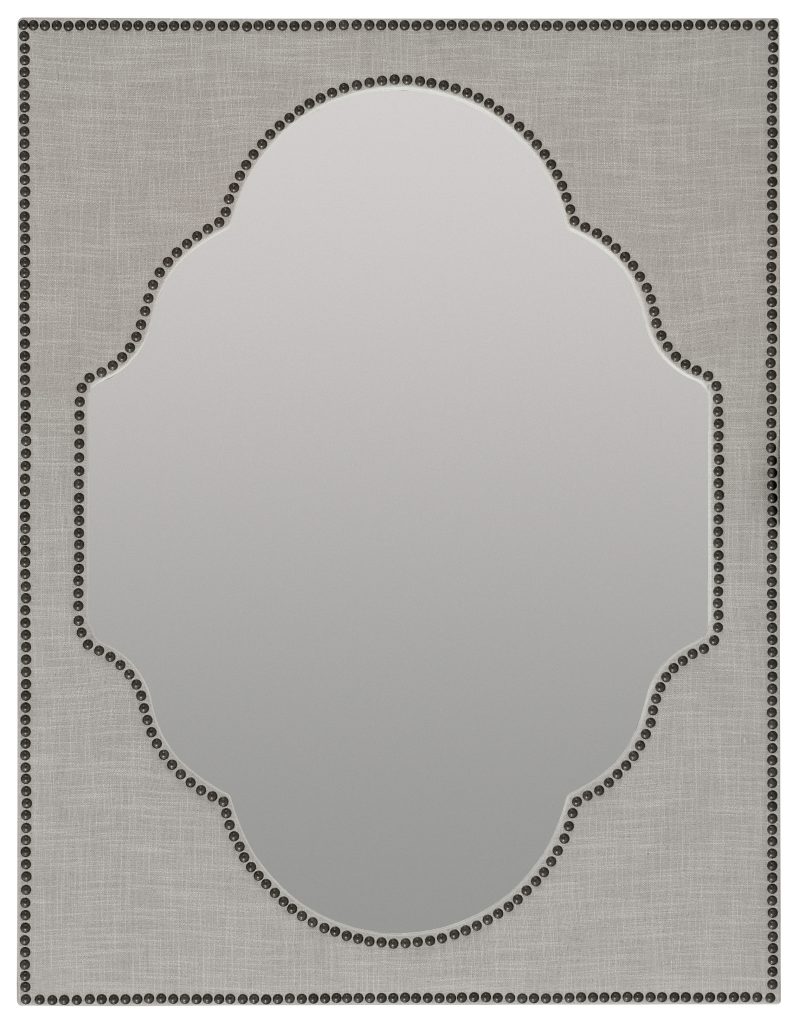 Boheme Nourmand Linen Wrapped Mirror