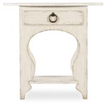 Americana One-Drawer Oval Nightstand