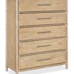 Retreat Pole Rattan Five-Drawer Chest