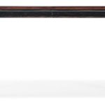 Charleston Rectangle Leg Dining Table w-2-22in Leaves