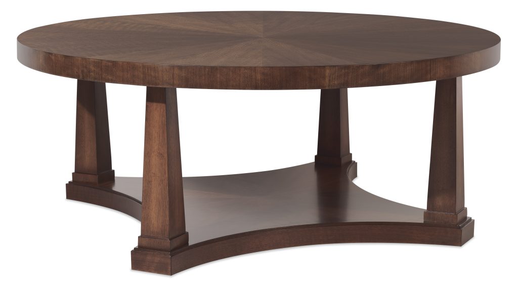 Archives Round Cocktail Table