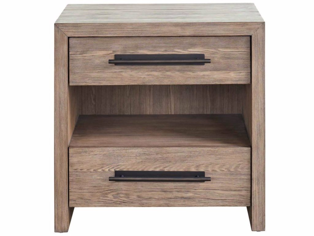 Boulder Two Drawer Nightstand