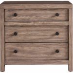 Boulder Three Drawer Nightstand