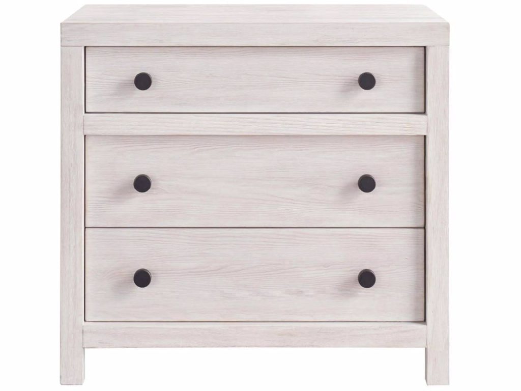 River Rock Three Drawer Nightstand