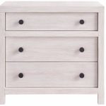 River Rock Three Drawer Nightstand