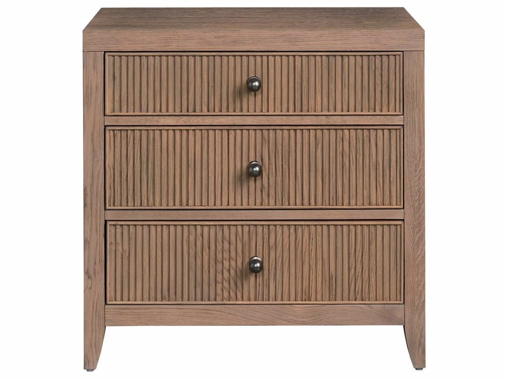 Carmen Three Drawer Nightstand