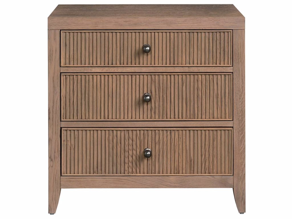 Carmen Three Drawer Nightstand