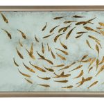 Melange Koi Rectangle Cocktail Table