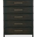 Retreat Pole Rattan Five-Drawer Chest