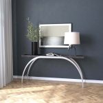 Commerce & Market Metal and Wood Console